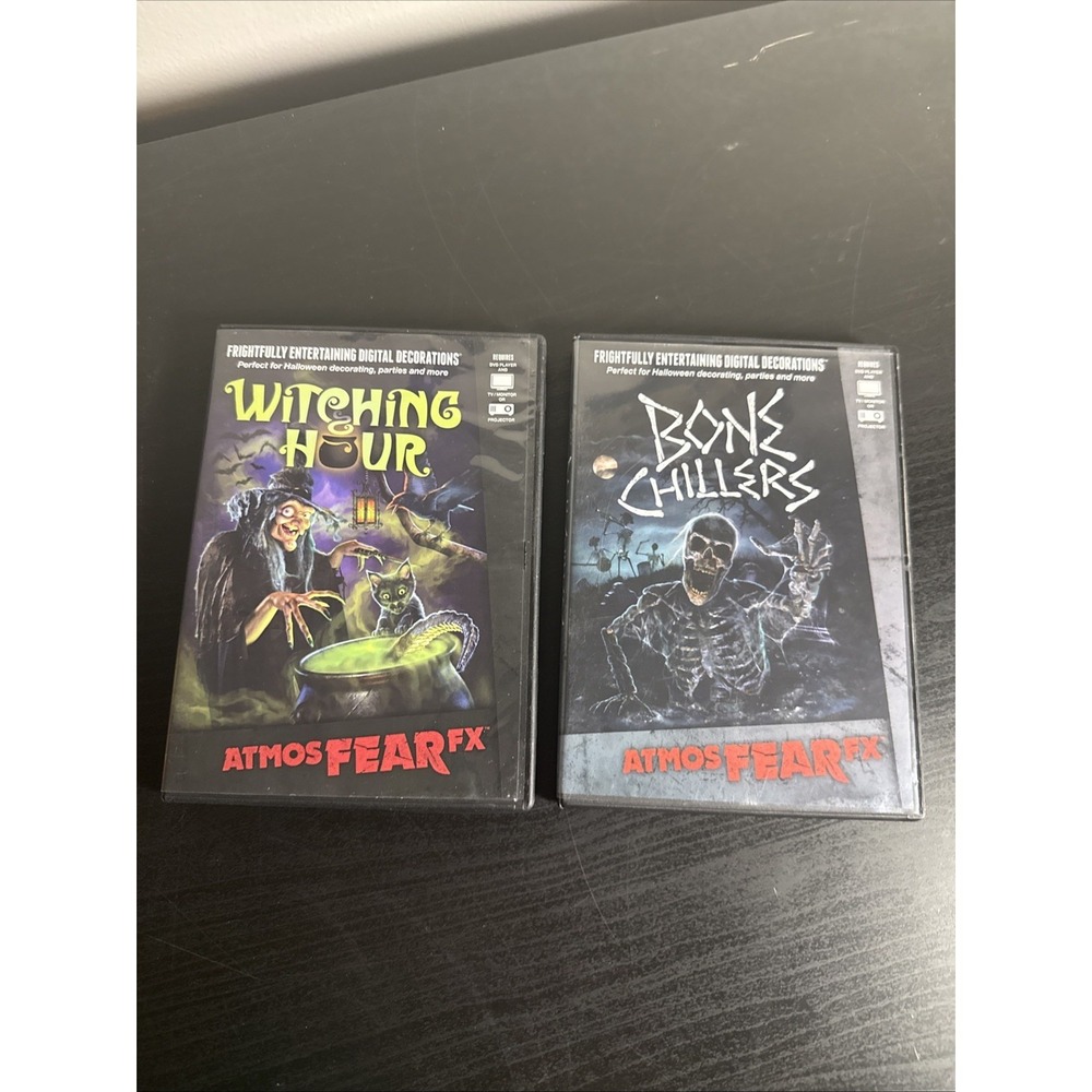 AtmosFear Fx Witching Hour And Bone Chillers Projector Digital Decorations